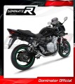 kompletny układ wydechowy z tłumikiem DOMINATOR Full System GP1 CZARNY pasujący do motocykla Suzuki GSF 650 BANDIT N / S 2007 - 2016 3