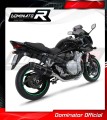 Suzuki GSF 650 N / S BANDIT 2007 - 2016 EXHAUST Collector Manifold Full System Muffler Auspuff Sportauspuff Silencer Echappement Silencieux Scarico Scarichi Escape Wydech Tłumik HP1 BLACK Dominator Exhaust System 2