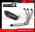 kompletny układ wydechowy z tłumikiem DOMINATOR Full System HP8 CZARNY pasujący do motocykla Yamaha Tracer 9 / GT 2021 - 2023 2