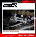 complete exhaust system with muffler DOMINATOR Full System HP6 fits to Yamaha Tracer 9 / GT 2021  2023 7