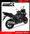 wydech tłumik DOMINATOR Owalny pasujący do motocykla Kawasaki VERSYS 1000 2019 - 2024 2