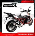 R1200RS EXHAUST BMW Muffler Auspuff Sportauspuff Silencer Echappement Silencieux Scarico Scarichi Escape Wydech Tłumik GP 1 2015 - 2018 Dominator 2