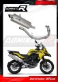 complete exhaust system with muffler DOMINATOR Full System titanium P7 fits to Benelli TRK 502 X 2022  2023