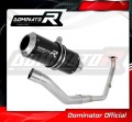 kompletny układ wydechowy z tłumikiem DOMINATOR Full System GP CZARNY pasujący do motocykla Yamaha YZF R125 2021 - 2023 2