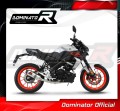 complete exhaust system with muffler DOMINATOR Full System HP3 fits to Yamaha MT 125 2021  2024 4
