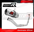 kompletny układ wydechowy z tłumikiem DOMINATOR Full System GP pasujący do motocykla Yamaha MT 125 2021 - 2024 2