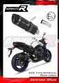 wydech tłumik DOMINATOR Homologowany HP1 CZARNY pasujący do motocykla FZ 8 N / FZ8 S FAZER 2010 - 2016 6