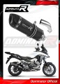 wydech tłumik DOMINATOR HP1 CZARNY pasujący do motocykla Honda VFR 800 X Crossrunner 2015 - 2021 5