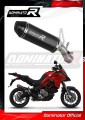exhaust muffler DOMINATOR HP3 BLACK fits to Ducati Multistrada 950 / 950 S 2017  2020 3