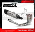 BMW S1000RR 2019 - 2022 EXHAUST Collector Manifold Full System Muffler Auspuff Sportauspuff Silencer Echappement Silencieux Scarico Scarichi Escape Wydech Tłumik HP6  Titanium Dominator Exhaust System 1