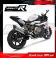 complete exhaust system with muffler DOMINATOR Full System titanium HP6 fits to BMW S1000RR 2019  2026 3