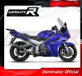 exhaust muffler DOMINATOR HP1 BLACK fits to Yamaha FJR 1300 2001  2005 5