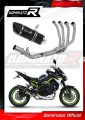 kompletny układ wydechowy z tłumikiem DOMINATOR Full System HP6 CZARNY pasujący do motocykla Kawasaki Z 900 2020 - 2024