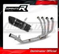 complete exhaust system with muffler DOMINATOR Full System HP6 BLACK fits to Kawasaki Z 900 2020  2024 2