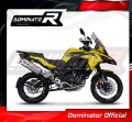 Benelli TRK 502 X 2018 - 2021 EXHAUST Muffler Auspuff Sportauspuff Silencer Echappement Silencieux Scarico Scarichi Escape Wydech Tłumik P7 Tytan Dominator Exhaust System 2
