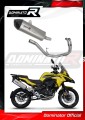 Benelli TRK 502 X 2018 - 2021 EXHAUST Muffler Auspuff Sportauspuff Silencer Echappement Silencieux Scarico Scarichi Escape Wydech Tłumik HP7 Titanium Dominator Exhaust System
