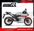 Yamaha YZF-R3 2022 Exhaust Muffler Manifold Collector Auspuff Sportauspuff Silencer Echappement Silencieux Scarico Marmitta Scarichi Escape Wydech Tłumik Kolektor OV DOMINATOR Full Exhaust System 3