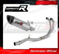 kompletny układ wydechowy z tłumikiem DOMINATOR Full System HP8 pasujący do motocykla Yamaha YZF-R3 2019 - 2024 2