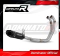 Aprilia RS 660 2020 - 2023 Exhaust Muffler Manifold Collector Auspuff Sportauspuff Silencer Echappement Silencieux Scarico Marmitta Scarichi Escape Wydech Tłumik Kolektor HP8 BLACK DOMINATOR Full Exhaust System 1