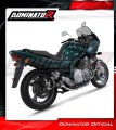 kompletny układ wydechowy z tłumikiem DOMINATOR Full System GP1 CZARNY pasujący do motocykla Yamaha XJ 900 Diversion 1994 - 2003 3