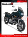 complete exhaust system with muffler DOMINATOR Full System GP1 BLACK fits to Yamaha XJ 900 Diversion 1994  2003 5