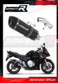 wydech tłumik DOMINATOR HP1 CZARNY pasujący do motocykla Suzuki GSXF 650 2007 - 2016
