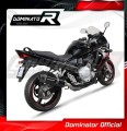 wydech tłumik DOMINATOR HP1 CZARNY pasujący do motocykla Suzuki GSXF 650 2007 - 2016 3
