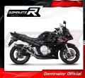 Suzuki GSXF 650 GSX 650 F 2007-2016 Motorcycle Dominator Exhaust Silencer Muffler Pot d'échappement Marmitta Escape HP1 BLACK 3