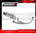 complete exhaust system with muffler DOMINATOR Full System GP1 fits to Honda VTR 250 2009  2015 2