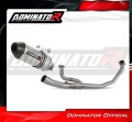 complete exhaust system with muffler DOMINATOR Full System HP3 fits to Honda VTR 250 2009  2015 2
