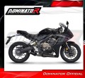 complete exhaust system with muffler DOMINATOR Full System GP BLACK fits to Honda CB 650 R 2019  2023 2