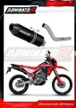 wydech tłumik DOMINATOR MX2 CZARNY pasujący do motocykla Honda CRF 300L / Rally 2021 - 2023