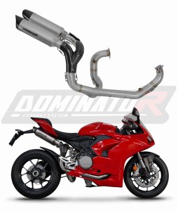 Ducati Panigale V2 2020 - 2023 Full Exhaust System Collector Silencer Titanium HP8 + dB killer