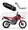 wydech tłumik DOMINATOR MX2 CZARNY pasujący do motocykla Honda CRF 300L / Rally 2021 - 2023 6