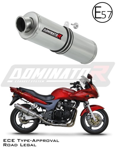 wydech tłumik DOMINATOR Homologowany Okrągły pasujący do motocykla Kawasaki ZR7 / ZR7S 1999 - 2004 7
