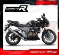 wydech tłumik DOMINATOR Homologowany Okrągły pasujący do motocykla Kawasaki Z750 2004 - 2006 4