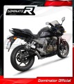 wydech tłumik DOMINATOR Homologowany GP1 CZARNY pasujący do motocykla Kawasaki Z750 2004 - 2006 3