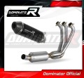 kompletny układ wydechowy z tłumikiem DOMINATOR Full System HP3 CZARNY pasujący do motocykla Yamaha XSR 900 2022 - 2023
