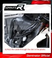 complete exhaust system with muffler DOMINATOR Full System HP3 BLACK fits to Yamaha XSR 900 2022  2023 7