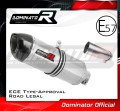 exhaust muffler DOMINATOR homologated road legal HP1 fits to Kawasaki ZX10R 2011  2015