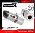 exhaust muffler DOMINATOR homologated road legal HP1 fits to Kawasaki ZX7R 1996  2003
