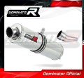 wydech tłumik DOMINATOR Homologowany Okrągły pasujący do motocykla Kawasaki ZX6R 636 2009 - 2020 2