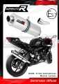 wydech tłumik DOMINATOR Homologowany Owalny pasujący do motocykla Kawasaki ZX6R 636 2009 - 2020