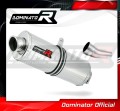 exhaust muffler DOMINATOR homologated road legal OV fits to Kawasaki ZX6R 636 2009  2020 2
