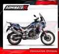 kompletny układ wydechowy z tłumikiem DOMINATOR Full System HP7 Tytanowy pasujący do motocykla Honda CRF 1100L Africa Twin Adventure 2020 - 2023 4