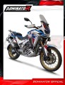 complete exhaust system with muffler DOMINATOR Full System HP7 titanium fits to Honda CRF 1100L Africa Twin Adventure 2020  2023 5