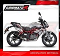 kompletny układ wydechowy z tłumikiem DOMINATOR Full System OV G2 CZARNY pasujący do motocykla Benelli BN 125 2018 - 2023 4