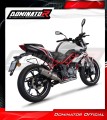Benelli BN 125 2018 - 2023 Full system Kolektor wydech tłumik HP3 Motorcycle Muffler Auspuff Sportauspuff Silencer Echappement Silencieux Scarico Scarichi Escape Wydech Tłumik  Dominator Exhaust System 3