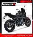 kompletny układ wydechowy z tłumikiem DOMINATOR Full System HP8 Tytanowy pasujący do motocykla Yamaha MT 07 2021 - 2024 3