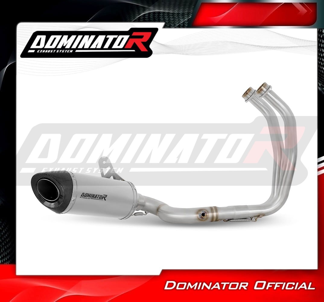 ヤマハ YZF‐R7 フルエキゾーストマフラー DOMINATOR R MT07 Yamaha YZF R7 2021 - 2024 Full Exhaust System Collector Silencer